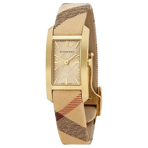 burberry watch gold womens|burberry gold watch men.